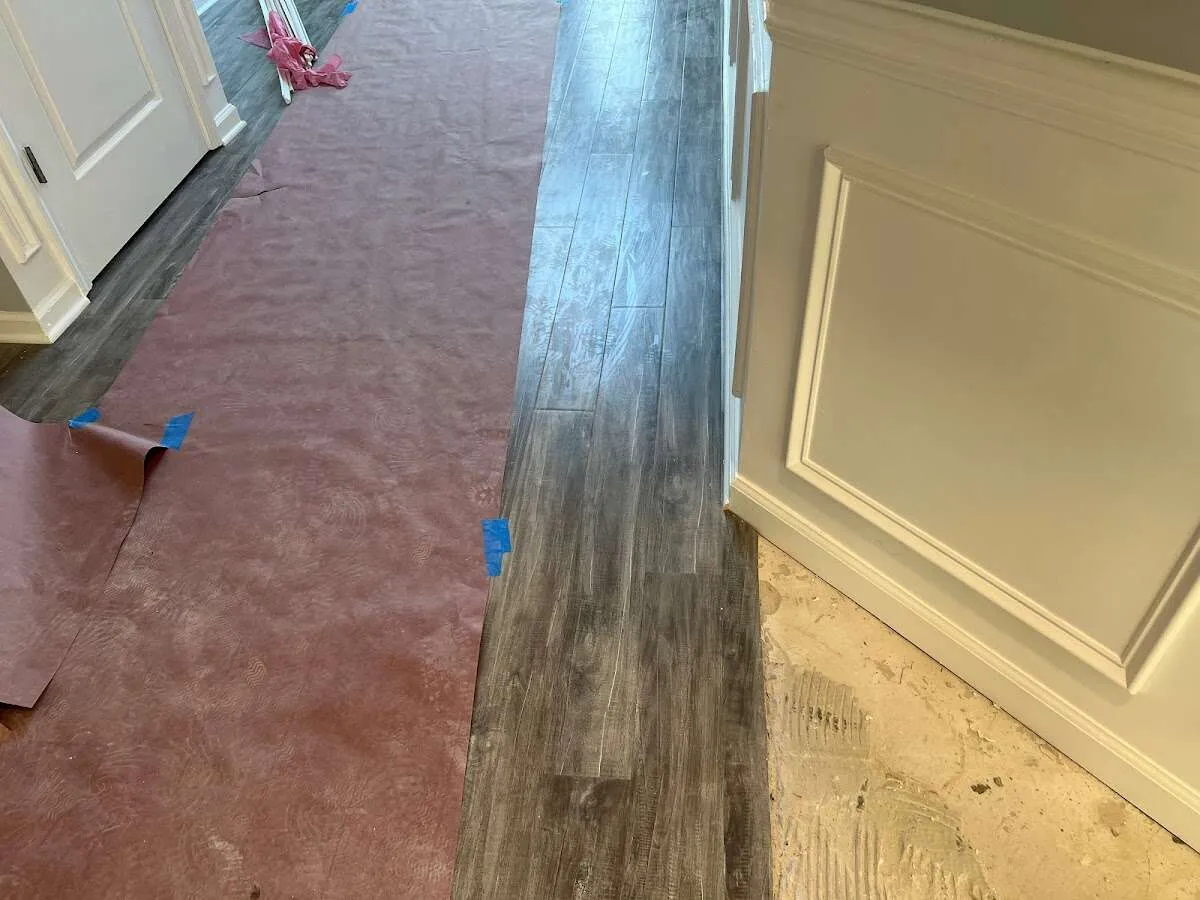 Completed marble shower restoration in Clear Lake